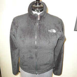 THE NORTH FACE Women's Black Fleece Zipper Jacket Size Small